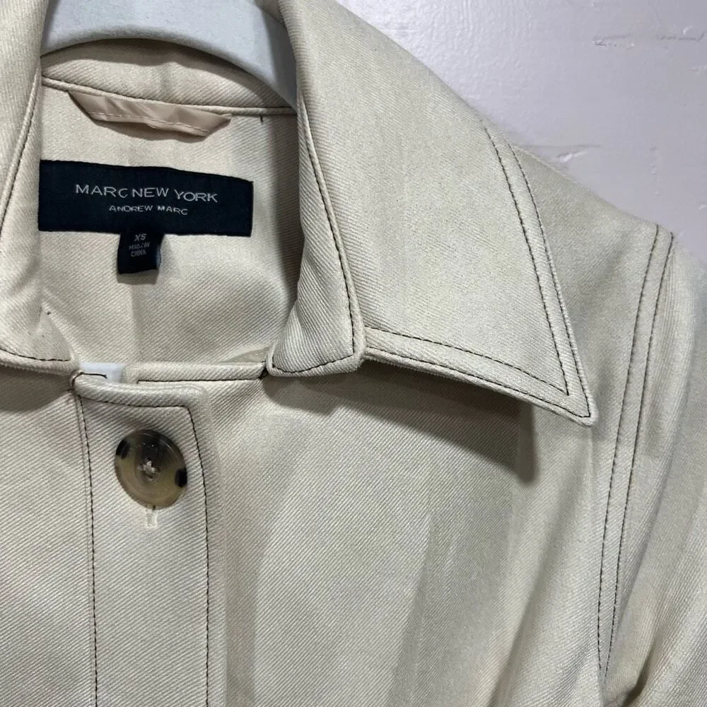 Andrew Marc New York NWTs Trench Coat - Picture 3 of 10